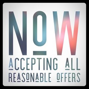 Make me a reasonable offer!